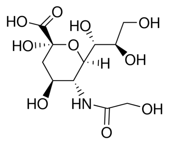 图片 N-羟乙酰神经氨酸，N-Glycolylneuraminic acid [Neu5Glc, NeuNGl, Neu5Gc]；≥95% (HPLC), semisynthetic