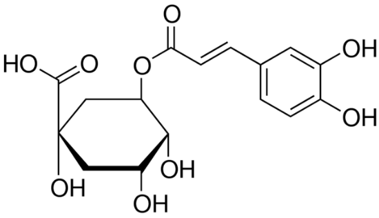 图片 绿原酸，Chlorogenic acid [CGA]；≥95% (titration)