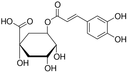 图片 绿原酸，Chlorogenic acid [CGA]；BSZHgrade, ≥98% (HPLC)