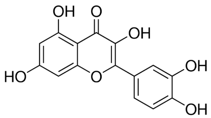 图片 槲皮素水合物 [二水槲皮素]，Quercetin dihydrate；≥95%