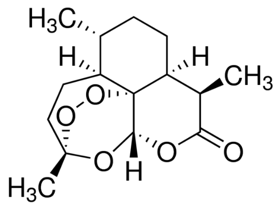 图片 青蒿素，Artemisinin [Arteannuin]；98%