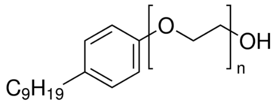 图片 壬基酚聚氧乙烯醚溶液 [润湿剂]，Nonidet™ P 40 Substitute [NP40, NP-40]；BioXtra, mixture of 15 homologues
