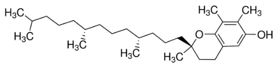 图片 (+)-γ-生育酚 [维生素E]，(+)-γ-Tocopherol [TCP]；analytical standard