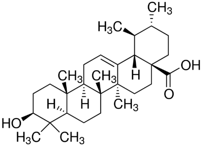 图片 熊果酸，Ursolic acid；≥90%