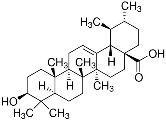 图片 熊果酸，Ursolic acid；≥90%