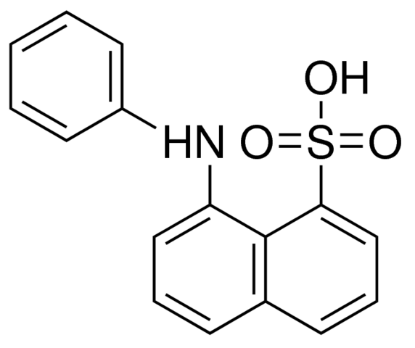 图片 8-苯胺基-1-萘磺酸，8-Anilino-1-naphthalenesulfonic acid [ANSA, ANS]；≥97% (HPLC)