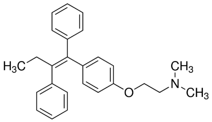 图片 他莫昔芬 [泰莫西芬]，Tamoxifen；≥99%, HPLC