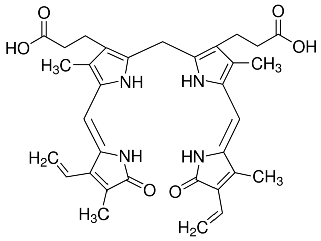 胆红素,bilirubin;≥98% (emm/453 = 60), powder