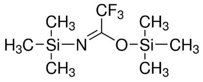 图片 N,O-双(三甲基硅)三氟乙酰胺 [BSTFA]，N,O-Bis(trimethylsilyl) trifluoroacetamide with trimethylchlorosilane；for GC derivatization, LiChropur™, contains 1% TMCS, 99% (excluding TMCS)