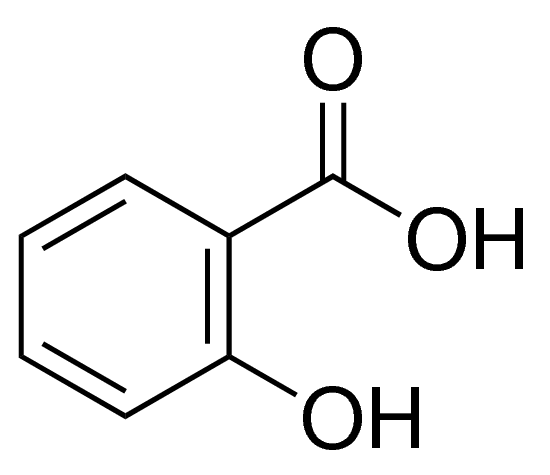 图片 水杨酸，Salicylic acid；meets analytical specification of Ph. Eur., BP, USP, 99.5-100.5% (calc. to the dried substance)