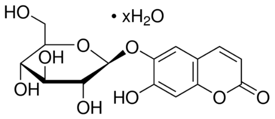 图片 七叶苷水合物 [秦皮甲素, 七叶灵]，Esculin hydrate；analytical standard, ≥98.0% (HPLC)