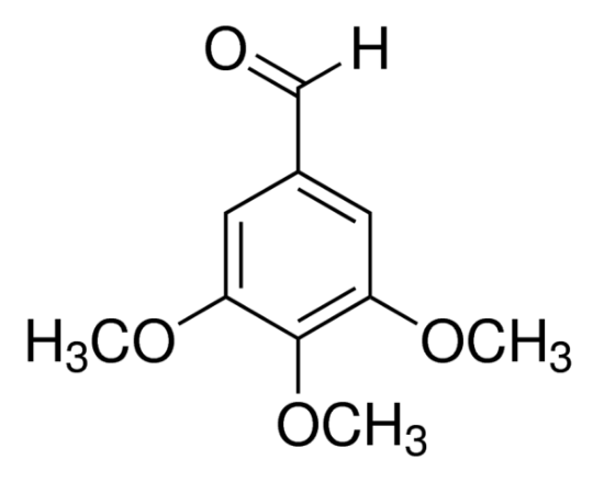 图片 3,4,5-三甲氧基苯甲醛，3,4,5-Trimethoxybenzaldehyde；98%