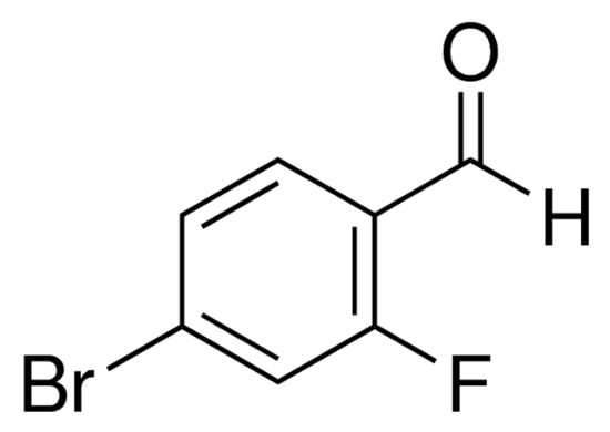 图片 4-溴-2-氟苯甲醛，4-Bromo-2-fluorobenzaldehyde；96%