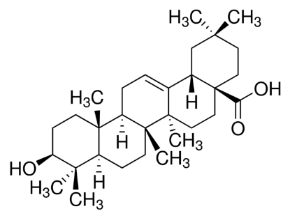 图片 齐墩果酸 [土当归酸]，Oleanolic acid；≥97%