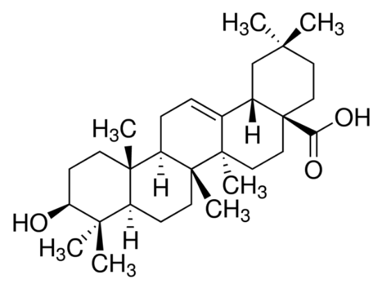 图片 齐墩果酸 [土当归酸]，Oleanolic acid；BSZH grade, ≥99%