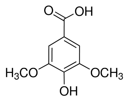 图片 丁香酸，Syringic acid；≥95% (HPLC)