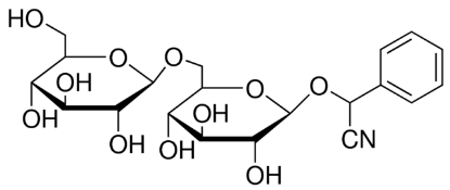图片 苦杏仁苷 [扁桃苷]，Amygdalin；from apricot kernels, ≥99%