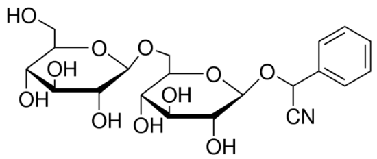 图片 苦杏仁苷 [扁桃苷]，Amygdalin；from apricot kernels, ≥99%