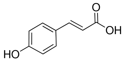 图片 反式-4-羟基肉桂酸 [反式-对香豆酸]，trans-p-Coumaric acid；≥98.0% (HPLC)