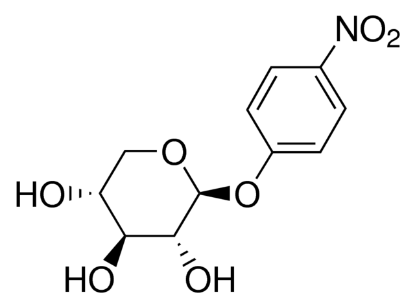图片 4-硝基苯基 β-D-吡喃木糖苷，4-Nitrophenyl β-D-xylopyranoside [PNPX]；≥98%