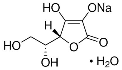 图片 D-异抗坏血酸钠盐一水合物，Sodium D-isoascorbate monohydrate [NDAM]；97%