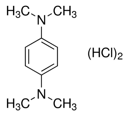 图片 N,N,N′,N′-四甲基对苯二胺二盐酸盐；N,N,N′,N′-Tetramethyl-p-phenylenediamine dihydrochloride [TMPPD]；≥97.0% (AT)