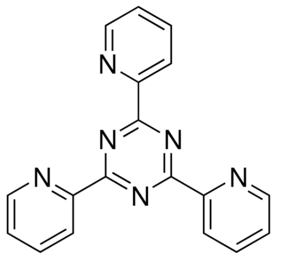 图片 2,4,6-三(2-吡啶基)-s-三嗪 [TPTZ]，2,4,6-Tris(2-pyridyl)-s-triazine；for spectrophotometric det. of Fe, ≥99.0% (HPLC)