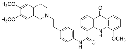 图片 依克立达，Elacridar；≥98% (HPLC)