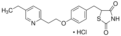 图片 盐酸吡咯列酮；Pioglitazone hydrochloride；≥98% (HPLC)