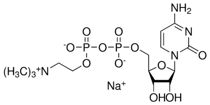 图片 胞苷5′-二磷酸胆碱钠盐二水合物 [胞磷胆碱钠]，Cytidine 5′-diphosphocholine sodium salt dihydrate [CDP-choline-Na]；~98%, from yeast, solid