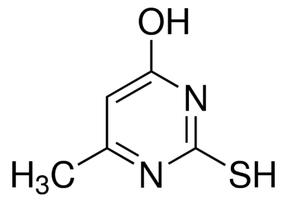 图片 6-甲基-2-硫脲嘧啶，6-Methyl-2-thiouracil [MZU]；purum, ≥98.0% S basis (elemental analysis)