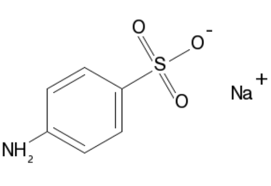 图片 对氨基苯磺酸钠，Sodium 4-aminobenzenesulfonate；≥99%