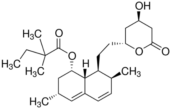图片 辛伐他汀，Simvastatin；Calbiochem®, ≥98% (HPLC)