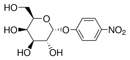 图片 4-硝基苯基 α-D-吡喃半乳糖苷，4-Nitrophenyl α-D-galactopyranoside [PNPG]；≥99% (TLC), α-galactosidase substrate