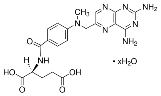 图片 甲氨蝶呤水合物 [氨甲喋呤水合物]，Methotrexate hydrate [MTX hydrate]；powder, BioReagent, suitable for cell culture, ≥98% (HPLC)