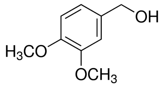 图片 3,4-二甲氧基苯甲醇 [黎芦醇]，3,4-Dimethoxybenzyl alcohol；96%