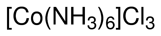 图片 三氯化六氨合钴 [六氨基氯化钴]，Hexammine cobalt(III) chloride；for use in transformations, X-ray crystallography and NMR