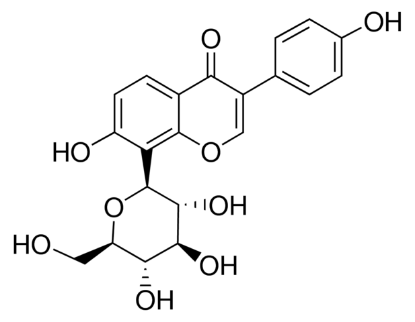 图片 葛根素，Puerarin；analytical standard, ~80% (HPLC)