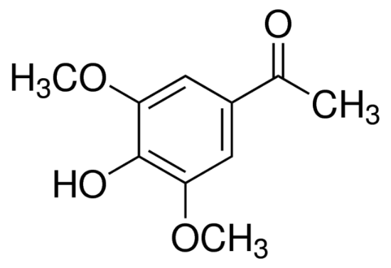 图片 3',5'-二甲氧基-4'-羟基苯乙酮 [乙酰丁香酮]，3′,5′-Dimethoxy-4′-hydroxyacetophenone [Acetosyringone]，97%