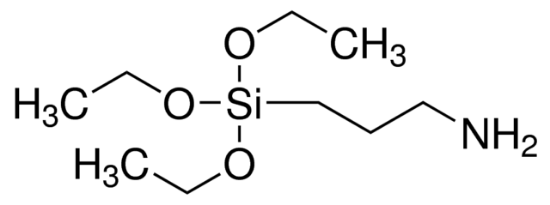 图片 3-氨丙基三乙氧基硅烷，(3-Aminopropyl)triethoxysilane [APTES, APTS]；≥98%