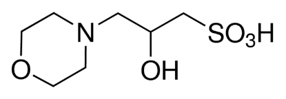 图片 3-(N-吗啉)-2-羟基丙磺酸，MOPSO；≥99% (titration)