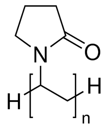 图片 聚乙烯吡咯烷酮，Polyvinylpyrrolidone [PVP360]；mol wt (number average molecular weight Mn 360)