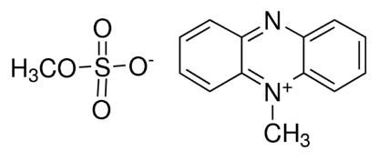 图片 吩嗪硫酸甲酯，Phenazine methosulfate [PMS]；≥90% (UV)