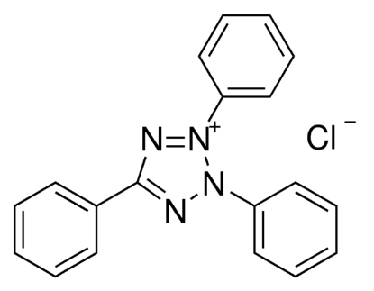 图片 2,3,5-氯化三苯基四氮唑 [红四氮唑]，2,3,5-Triphenyltetrazolium chloride [TPTZ, TTZ, TTC]；≥98.0% (HPLC)