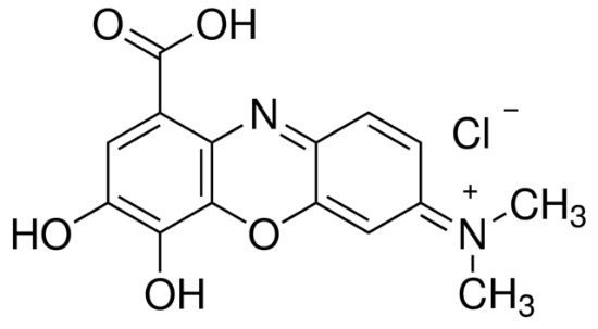 图片 甘花菁，Gallocyanine；Dye content 90 %