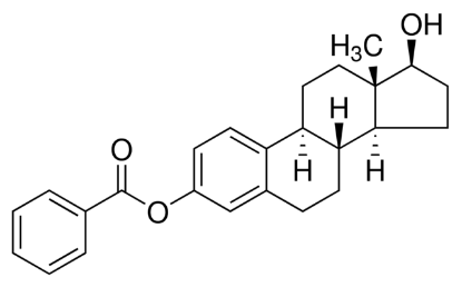 图片 β-雌二醇-3-苯甲酸酯 [苯甲酸雌二醇]，β-Estradiol 3-benzoate；≥97%