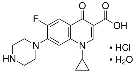 图片 盐酸环丙沙星，Ciprofloxacin HCl；Pharmaceutical Secondary Standard; Certified Reference Material