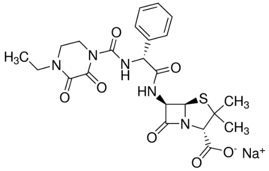 图片 哌拉西林钠盐，Piperacillin sodium salt；863-1007 µg/mg