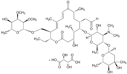 图片 泰乐菌素酒石酸酯 [酒石酸泰洛星]，Tylosin tartrate；potency: ≥800 units/mg tylosin