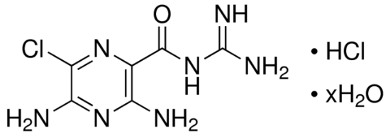 图片 盐酸阿米洛利水合物，Amiloride hydrochloride hydrate [HMA]；≥98% (HPLC), powder